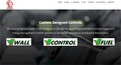 Desktop Screenshot of cdcontrols.com