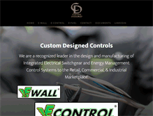 Tablet Screenshot of cdcontrols.com